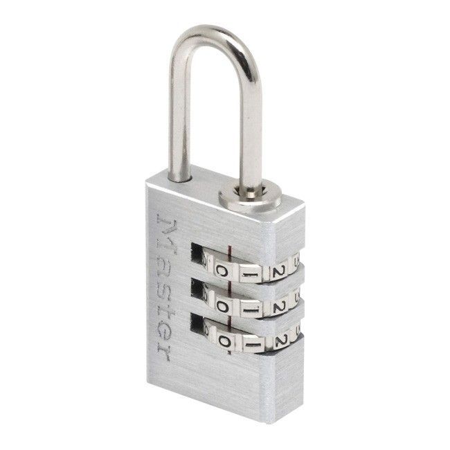 Kłódka szyfrowa Master Lock 20 mm aluminium