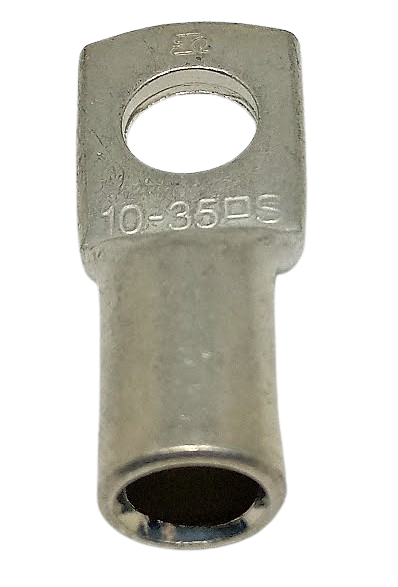 Końcówka oczkowa miedziana cynowana z otworem inspekcyjnym KORo 35/8 Ergom E11KM-01020201800 /1szt./
