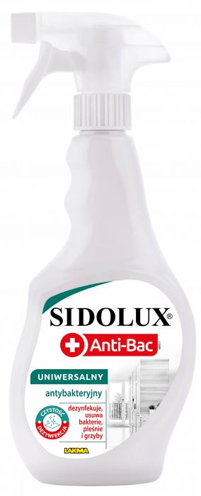 Preparat antybakteryjny uniwersalny 0,5 L SIDOLUX ANTI-BAC
