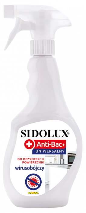 Preparat biobójczy do dezynfekcji powierzchni 0,5 L SIDOLUX ANTI-BAC
