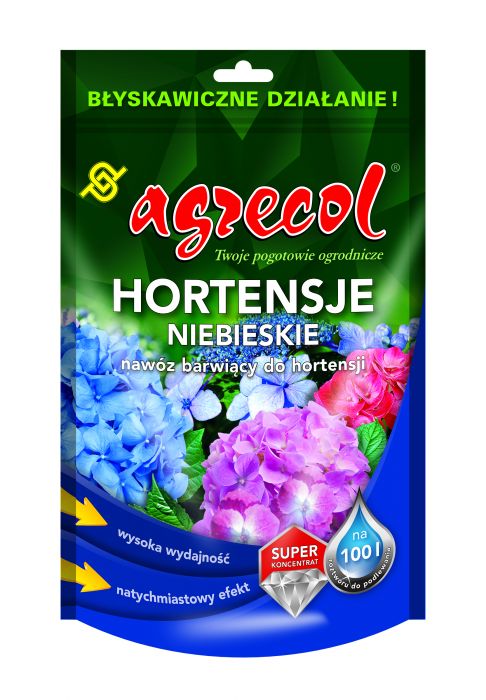 Nawóz barwiący do hortensji niebieskich 0,25 kg AGRECOL