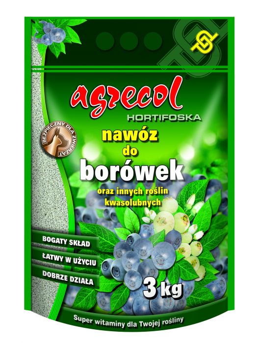 Nawóz do borówek 3 kg Hortifoska AGRECOL