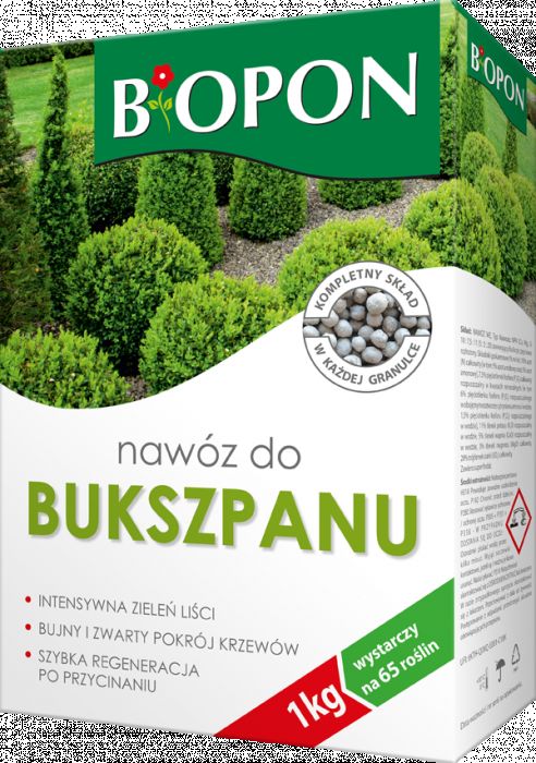 Nawóz do bukszpanu 1 kg BIOPON