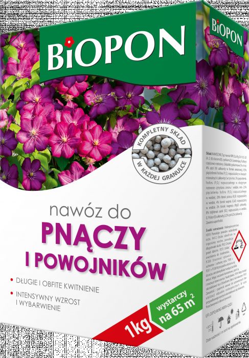 Nawóz do pnączy i powojników 1 kg BIOPON