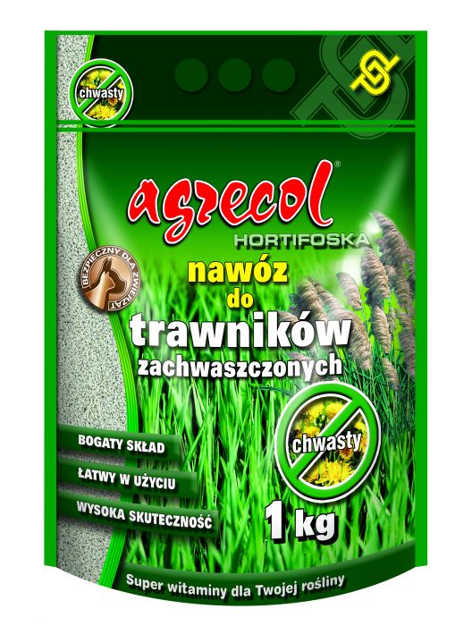 Nawóz Hortifoska do traw zachwaszczonych 1 kg AGRECOL