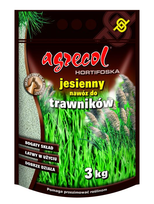 Nawóz jesienny do trawników 3 kg Hortifoska AGRECOL