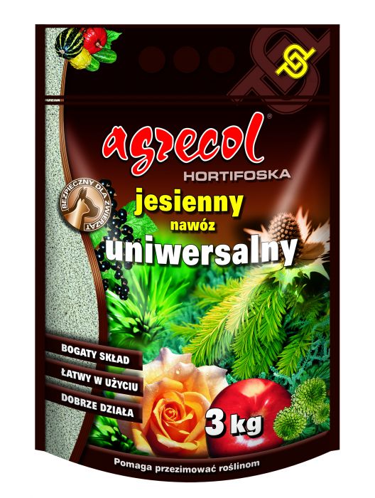 Nawóz jesienny uniwersalny 3 kg Hortifoska AGRECOL