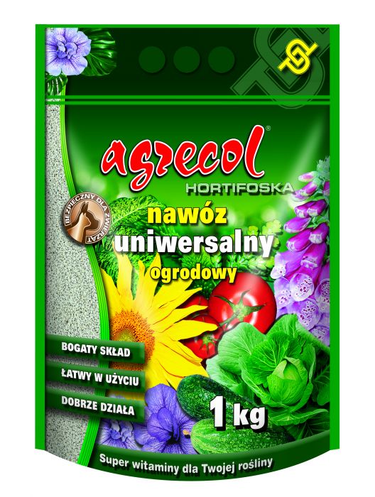 Nawóz ogrodowy uniwersalny 1 kg Hortifoska AGRECOL