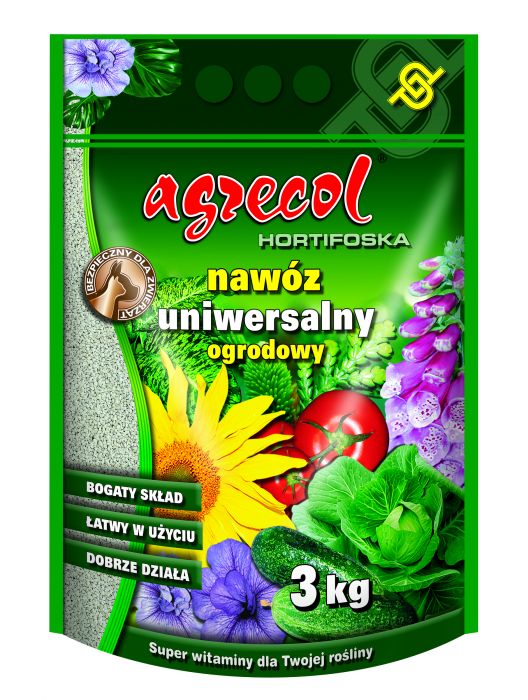 Nawóz ogrodowy uniwersalny 3 kg Hortifoska AGRECOL