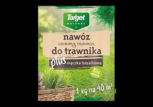 Nawóz Zadbany Trawnik z mączką bazaltową 1 kg TARGET