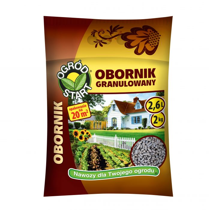 Obornik granulowany 2 kg OGRÓD START