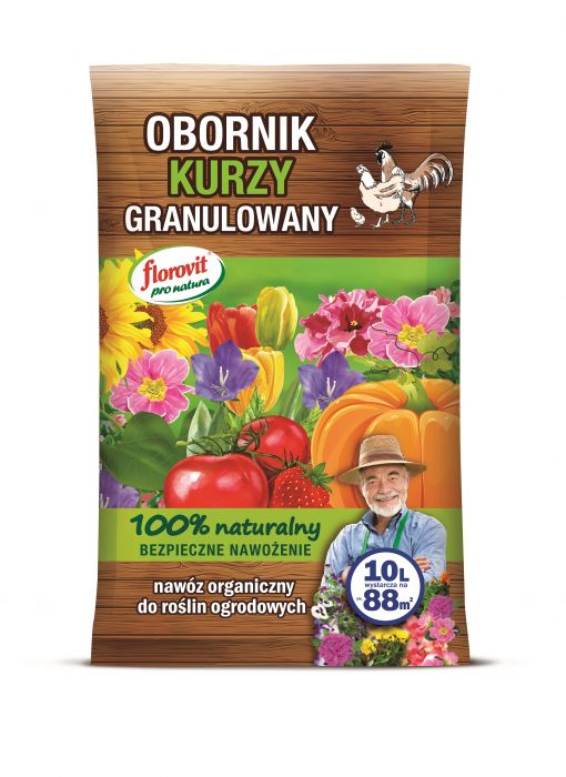 Obornik granulowany kurzy 10 L FLOROVIT