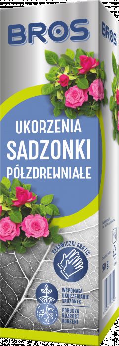 Ukorzeniacz sadzonek półzdrewniałych 50 g BROS