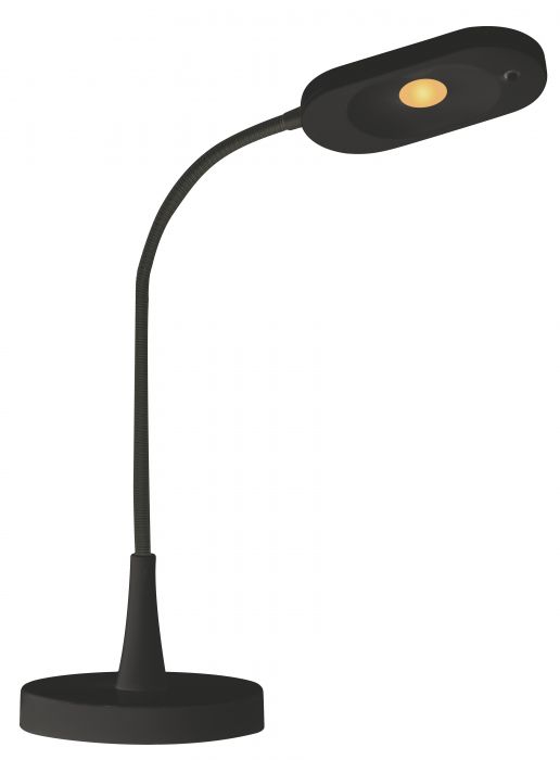 Lampa biurkowa LED Cob chip czarna EMOS