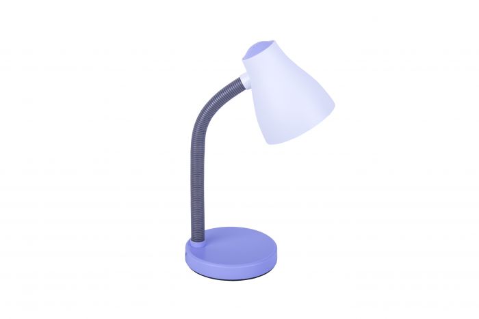 Lampka biurkowa Max E27 -15 W fioletowa VOLTENO