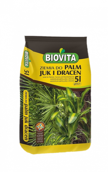 Ziemia do palm juk i dracen 5 L BIOVITA