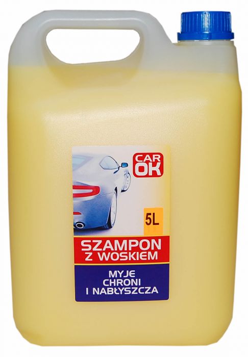 Szampon samochodowy z woskiem 5 L CAR OK