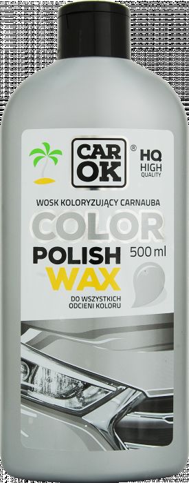 Wosk koloryzujący Carnauba 500 ml srebrny CAR OK