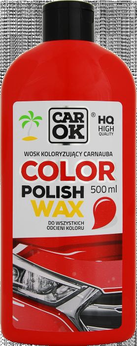 Wosk koloryzujący Carnauba czerwony 500 ml CAR OK