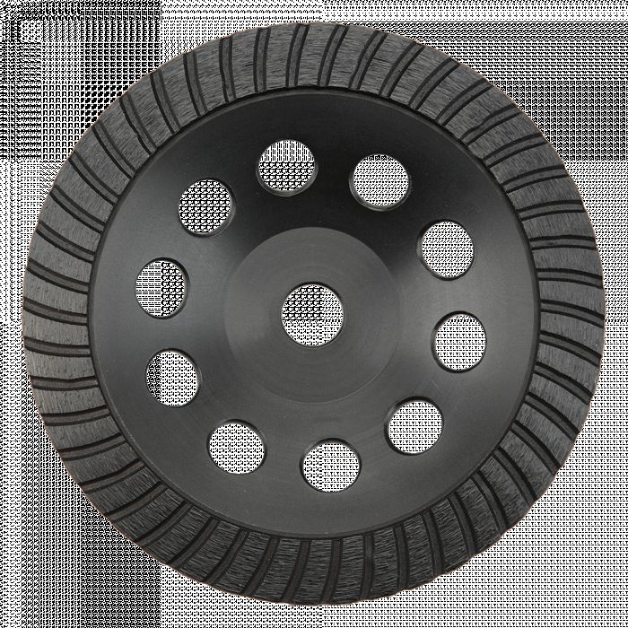 Tarcza diamentowa szlifierska 125 x 22.2 x 5 mm, turbo GRAPHITE