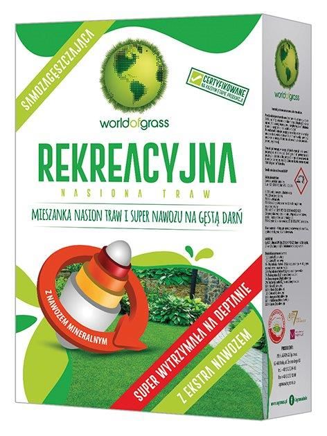 Trawa otoczkowana nawozem 1 kg Rekreacyjna ROLIMPEX