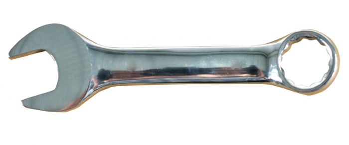 Klucz oczkowo-płaski krótki 17 mm MEGA