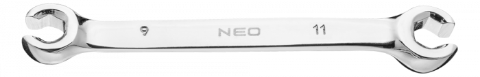 Klucz oczkowy półotwarty 9 x 11 mm NEO