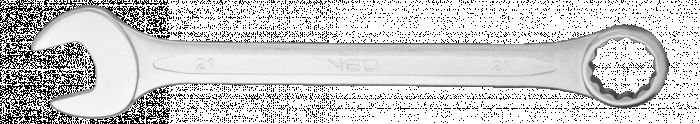 Klucz płasko-oczkowy 21 x 250 mm NEO