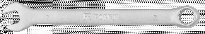 Klucz płasko-oczkowy 7 x 110 mm TOPEX