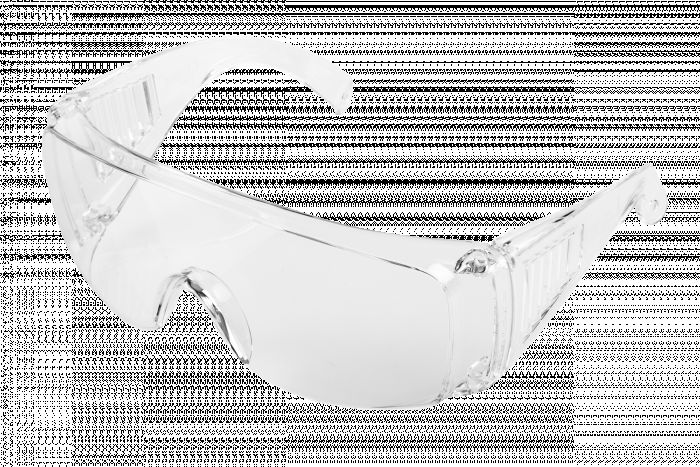 Okulary ochronne, białe  soczewki, klasa odporności F NEO