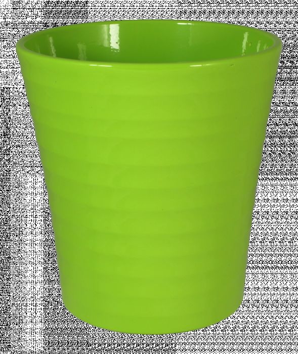 Osłonka doniczkowa Storczyk ST 9058 - 13 cm zielona CERMAX