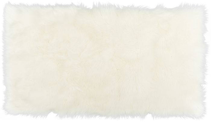 Dywan skóra Patchwork 60x110 cm biały MULTI-DECOR