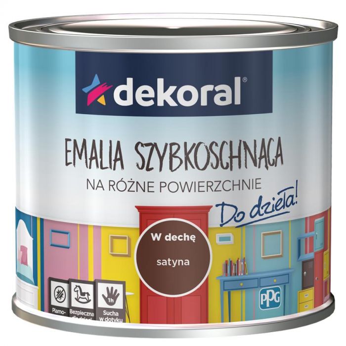 Emalia szybkoschnąca Do dzieła w dechę 0,2 L DEKORAL