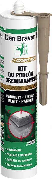 Kit do podłóg drewnianych Parquet-Seal ciemny dąb 280 ml DEN BRAVEN