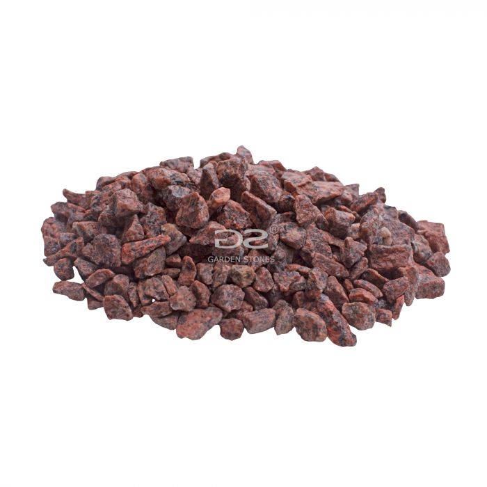 Grys Granito Rosso  8-16 mm, worek 25 kg GARDEN STONES