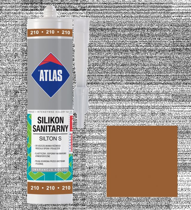 Silikon sanitarny Silton S kakao ATLAS