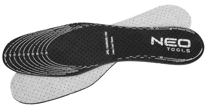 Wkładka do butów z węglem aktywnym - rozmiar uniwersalny - do docięcia NEO