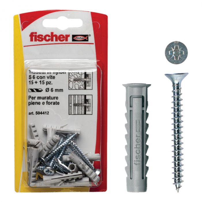 Kołek rozporowy z wkrętem Sx 10 mm SK FISCHER