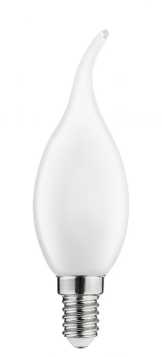 Żarówka LED  Filament mleczny C35L 4 W E 14 ciepły biały GTV