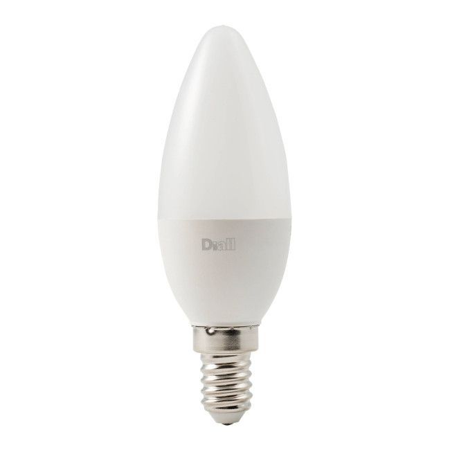 Żarówka LED Diall C35 E14 5 W 470 lm mleczna barwa ciepła