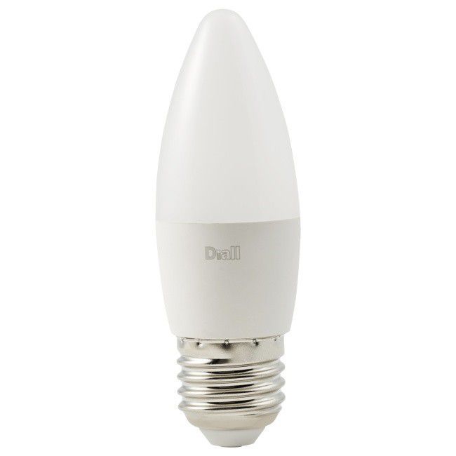 Żarówka LED Diall C35 E27 5 W 470 lm mleczna barwa ciepła DIM