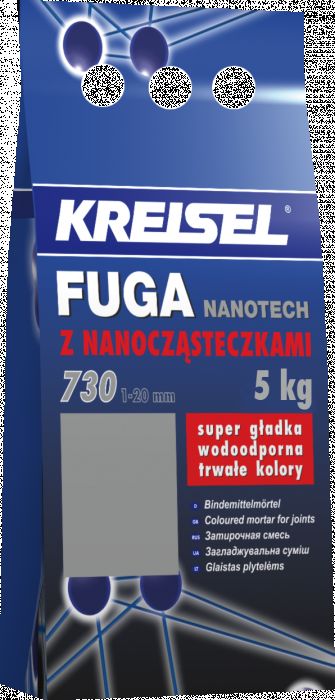 Fuga Nanotech 730 ciemny brąz 5 kg KREISEL