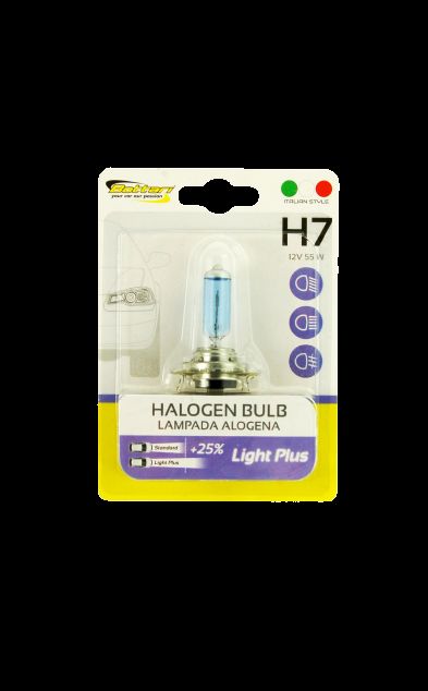 Żarówka halogenowa H7 light plus BOTTARI