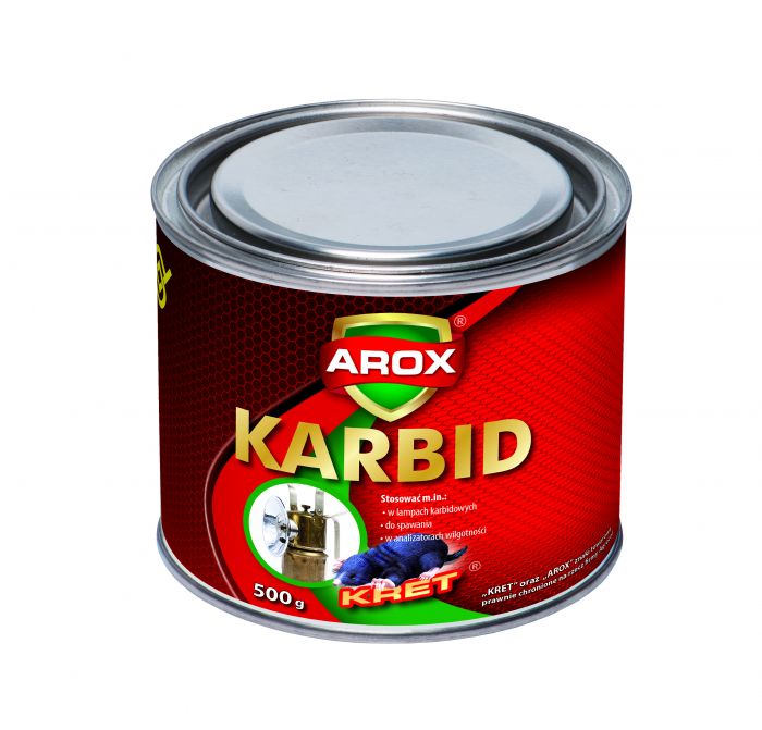 Karbid na krety i nornice 0,5 kg AROX