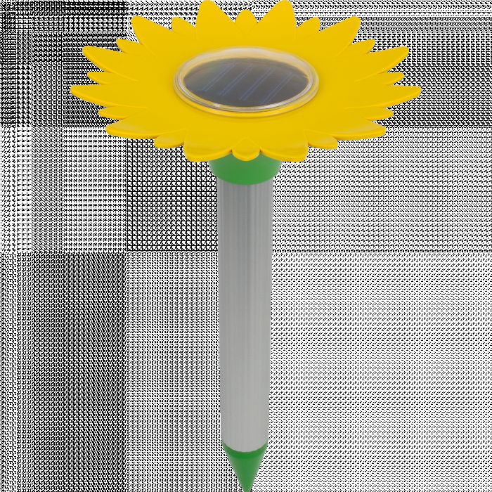 Odstraszacz kretów, solarny kwiat BIOOGROD