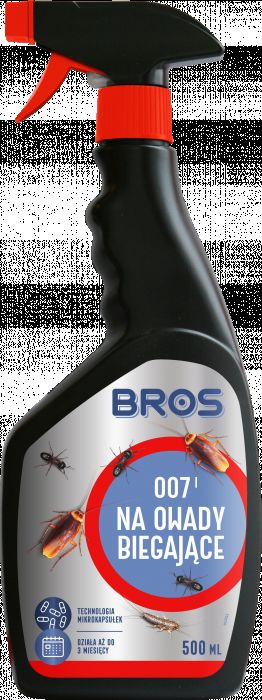 Preparat 007 na owady biegające 500 ml BROS