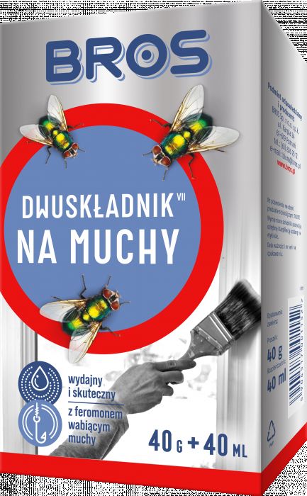 Preparat na muchy dwuskładnikowy BROS