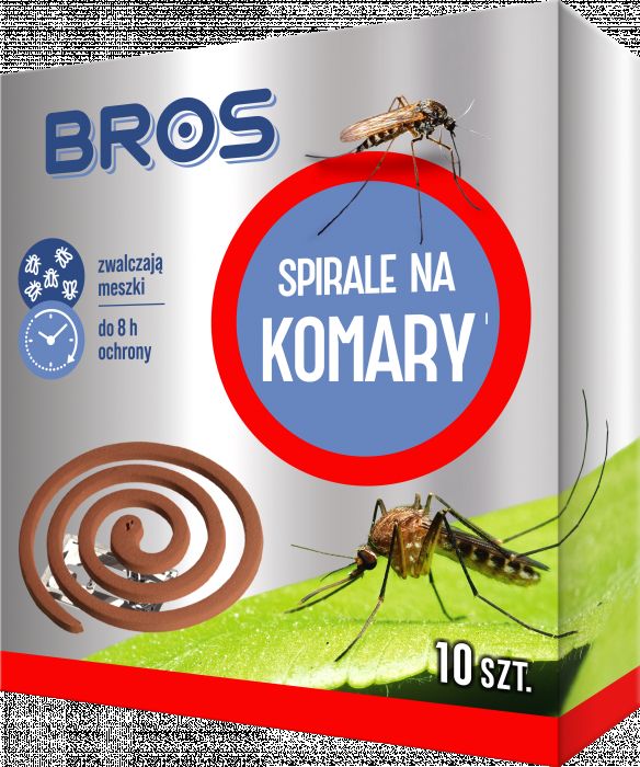 Spirala odstraszająca komary 10 szt. BROS