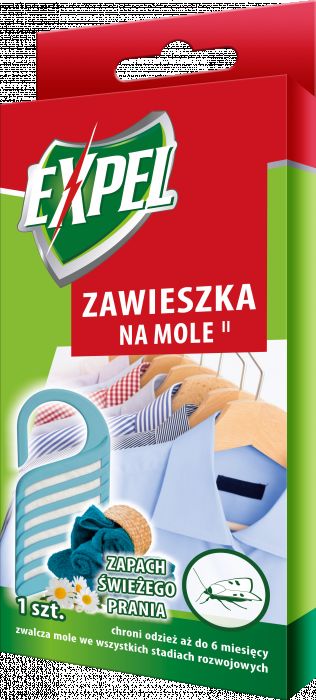 Zawieszka na mole zapach świeżego prania EXPEL