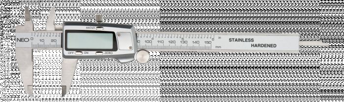 Suwmiarka cyfrowa 150 mm, stal nierdzewna NEO